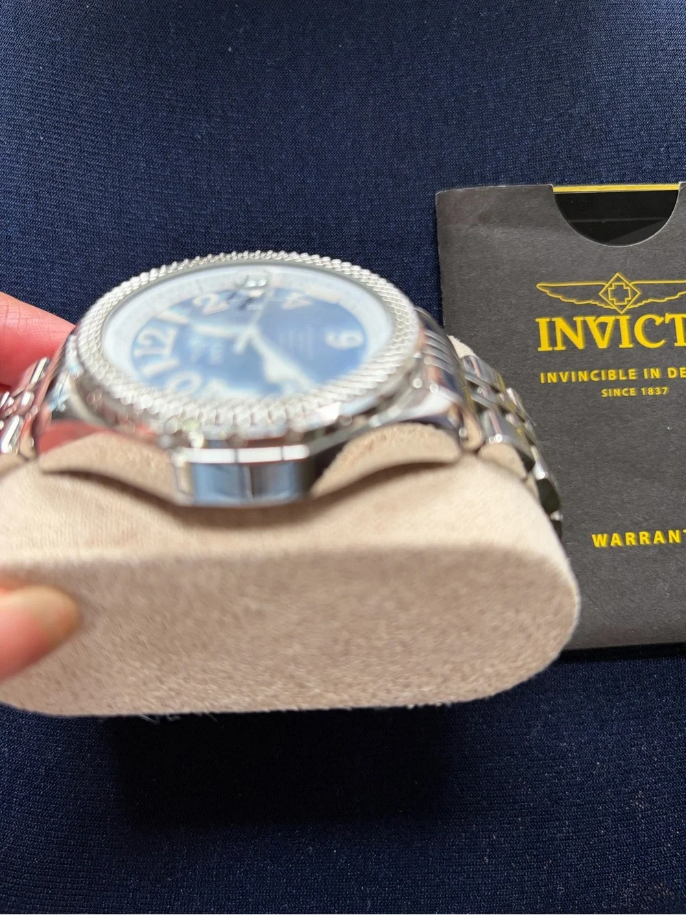 Invicta Silver Stainless Steel Automatic Watch